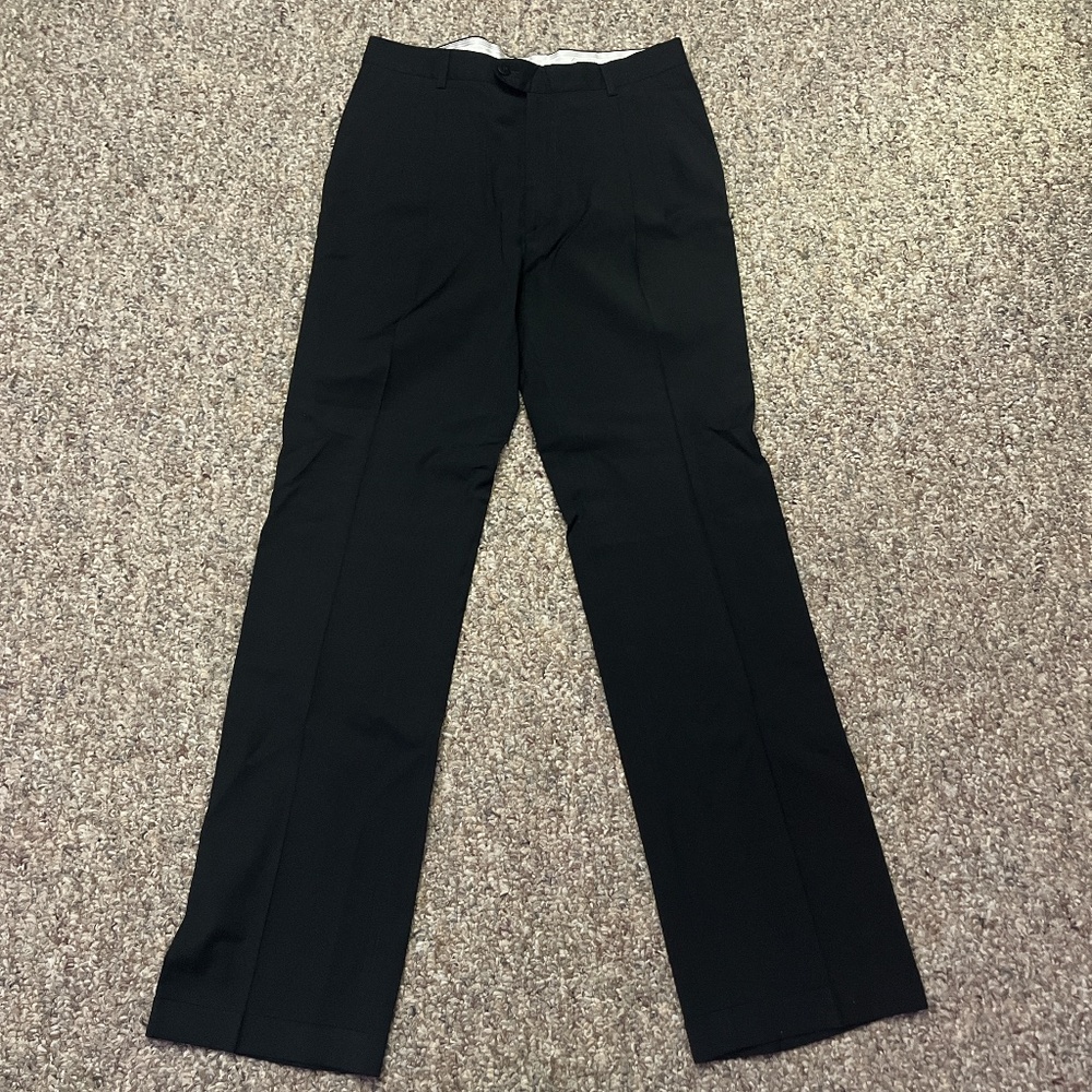 Zanella Black Wool Pants